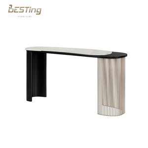 Consola <span class=keywords><strong>Castelo</strong></span> de madera maciza estilo Art Deco de diseño clásico - Product Image 4
