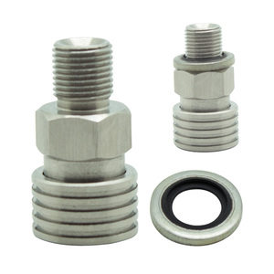 Bộ Chuyển Đổi Khí Nén Khí Nén CO2 HPA Nữ Ngắt Kết Nối Nhanh 1/8 NPT 1/8BSP M10 - Product Image 3