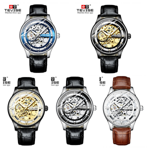 Đồng hồ TEVISE 836D bán chạy, kiểu dáng doanh nhân, máy cơ tự động, dây da, dành cho nam. - Product Image 2