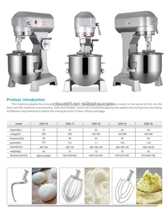 เครื่องผสมแป้งไฟฟ้าเชิงพาณิชย์อเนกประสงค์สำหรับการจัดเลี้ยงเบเกอรี่และร้านอาหารสำหรับทำเองข้าวโพด - Product Image 4
