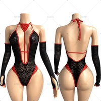 Tenues de strip-teaseuse sexy en résille, vêtements de danse exotiques, vente en gros d'usine ELITES, sur mesure