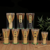 En stock, fouet à matcha en bambou fait main au Japon avec logo personnalisé, 100% bambou, fouet à thé vert, fouet à matcha en bambou naturel