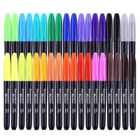 EZZGOL Marqueurs permanents pas chers à pointe fine, stylos marqueurs noirs