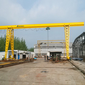 Pont roulant sur rail de type portique, certifié CE, pour usage professionnel en usine, capacité de levage de 5 tonnes, portée de 10 mètres, à <span class=keywords><strong>vendre</strong></span> - Product Image 1