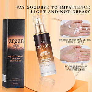 Aceite de Argán marroquí natural OEM aceite orgánico de hierbas para el crecimiento del cabello para el cabello encrespado seco queratina colágeno aceite esencial nutritivo - Product Image 4