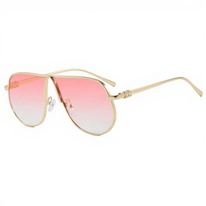 Kedun Toad-shaped Sunglasses 2025 New <b>Large</b> <b>Frame</b> European American High-end Metal Retro Trendy UV400 - Product Image 6
