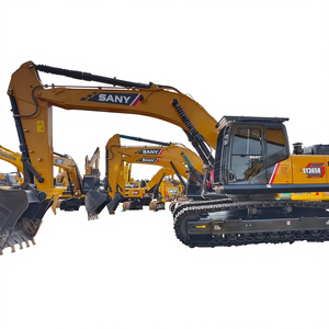 Excavatrice d'occasion SANY SY365H modèle 2023, 36,5 tonnes, moteur Isuzu, pompe hydraulique Kawasaki, excavatrice sur chenilles, équipement de construction - Product Image 1