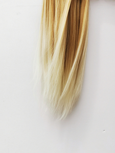 Venta de fábrica peluquería cabeza Pelo Largo Rubio maniquí <span class=keywords><strong>muñeca</strong></span> sintético maniquí cabeza de entrenamiento - Product Image 5