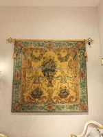Tableau mural en bois peint à la main, motif animal guépard, cadre en cuivre, finition craquelée vintage, pour salon et hôtel, ensemble de décoration murale