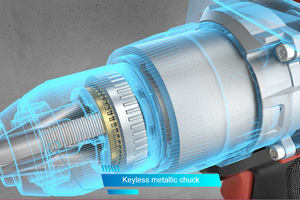 Abordable 120N.m Outil sans fil sans brosse Perceuse sans fil outils <span class=keywords><strong>ken</strong></span> outils sans brosse haute qualité sans fil 18V 20V Perceuse à percussion - Product Image 4