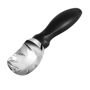Ice Cream Scoop Stainless Steel TPR Handle Manual For Ice Cream Fruit Melon Serving Tool - Product Image 4