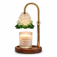Lampe à cire fondante transfrontalière, diffuseur d'arômes style Instagram, lampe de table cadeau, sans fumée, à température réglable, style américain