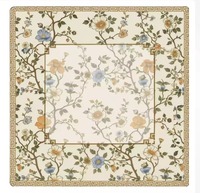 Alas Meja Kulit Motif Kotak-kotak Modern Mewah Ukuran 31.5x31.5 Inci - Alas Meja Portabel Anti Selip Peredam Suara untuk Permainan Amerika