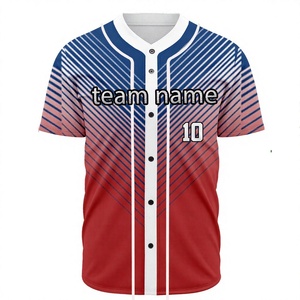 Camisetas de béisbol hechas a medida con diseño propio, jersey de béisbol al por mayor con diamantes de imitación - Product Image 1