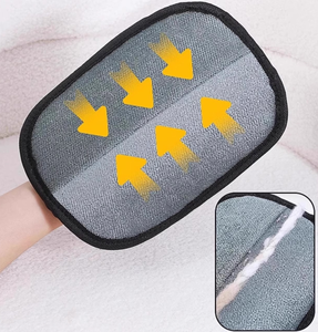 <b>Pet</b> hair removal gloves, suitable for cats and dogs, reusable, high-efficiency electrostatic cat hair grooming gloves - Product Image 2
