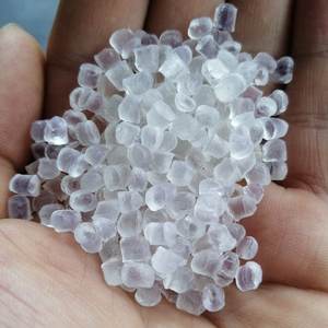 شفافية عالية للغاية مواد خام غير سامة حبيبات مركب PVC لينة كريستالية صندل - Product Image 5