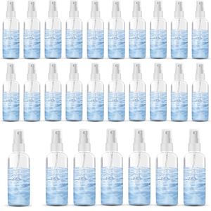 Fournisseur d'usine – Flacons de voyage en plastique transparent à brume fine 30ml/50ml/60ml – Contenants liquides rechargeables - Product Image 4