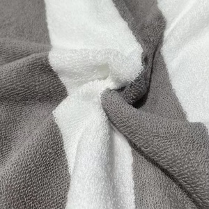 <span class=keywords><strong>Serviette</strong></span> de bain en coton rayé super douce, luxueuse, à séchage rapide, idéale pour le <span class=keywords><strong>ski</strong></span>, la natation et la plage, en tissu éponge teint en fil - Product Image 5