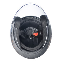 Casque de moto certifié DOT en promotion avec double visière, casques de moto unisexes, doublure en coton, casque ouvert, directement de l'usine