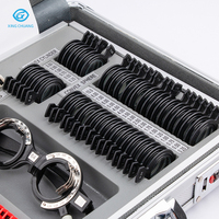 Prix d'usine – Boîte de test d'optométrie portable – Jeu de lentilles d'essai optiques progressives – 104 instruments à monture en plastique