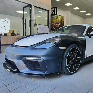 Pour 2012-18 <span class=keywords><strong>Porsche</strong></span> <span class=keywords><strong>718</strong></span> Kit carrosserie amélioré à 19 +, 981 Grilles de pare-chocs avant et arrière extérieures remaniées de l'ancien au nouveau - Product Image 5