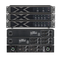 Üreticinin OEM sıcak satış X-4300 profesyonel ses 1.5U sınıf D hi-fi-seviye 4Cannel 4*300W dijital güç amplifikatörü