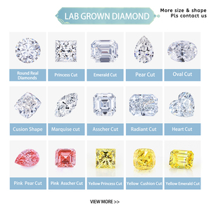 Certifié IGI 1CT rond Starsgem personnalisé 10K or Solitaire bijoux HPHT CVD DEF VVS ovale laboratoire cultivé Dia anneau - Product Image 5