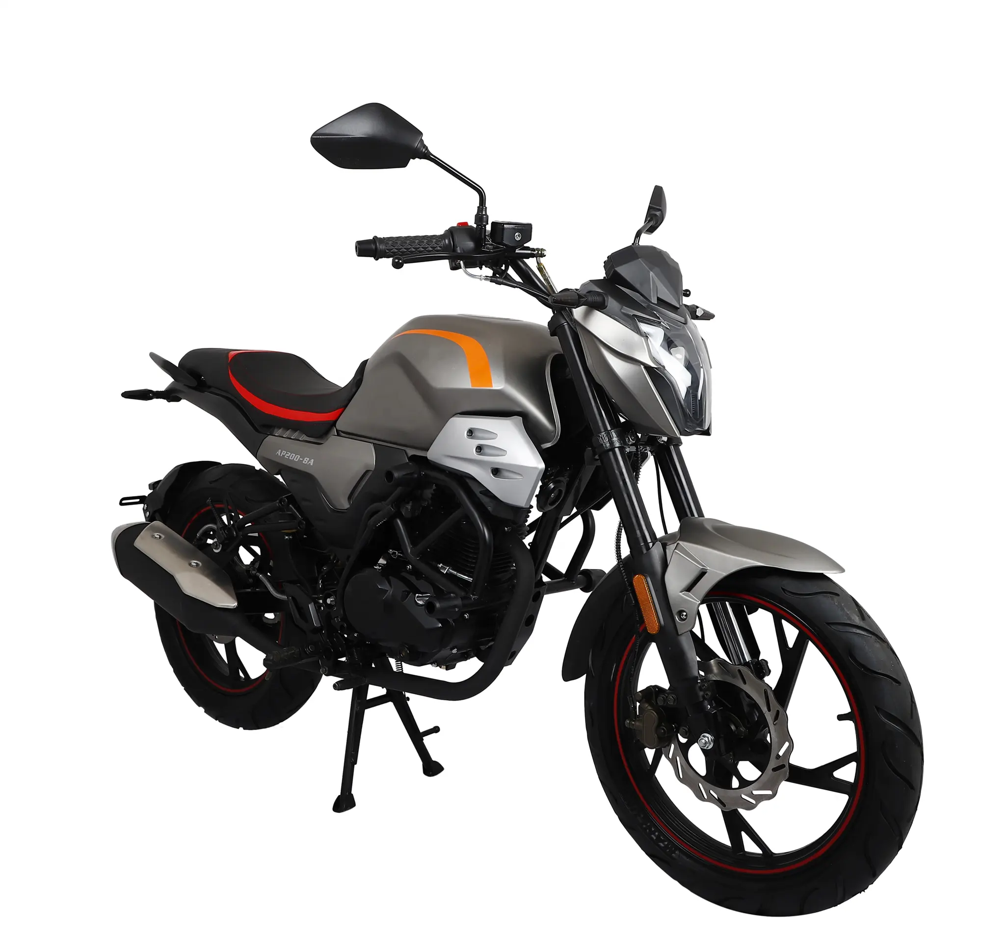 Venta caliente nuevo modelo 200cc motocicleta de calle con motor Loncin