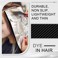 Outil de coiffure de salon bricolage outils de teinture applicateur de teinture en plastique coiffure mettant en évidence le tableau de teinture de coloration