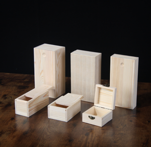 Tùy chỉnh bằng gỗ Stash hộp OEM Quà Tặng bằng gỗ đóng gói hộp với nắp FSC Dark Brown lưu trữ bằng gỗ hộp - Product Image 4