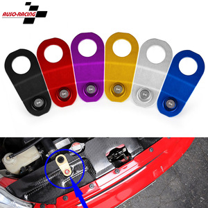 Auso-Racing Universal Car Radiator <b>Bracket</b> Aluminum Support Clip For Retrofit Upgrade Red Blue Purple Gold Black <b>Silver</b> - Product Image 1