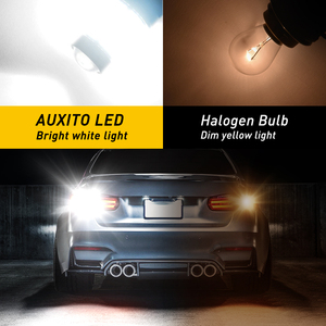 AUXITO ฟูล 360 °   หลอดไฟ LED รุ่น Beam 102H Series 3157 6000K แสงสีขาว สำหรับไฟเบรก ไฟเลี้ยว ไฟถอยหลัง ปรับความสว่างได้สองโหมด - Product Image 5