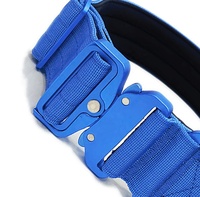 Correa para Perro de Nailon Acolchada con Estampado, de Liberación Rápida, Ligera, con Hebilla de Aluminio Aeronáutico, Color Personalizado, Duradera