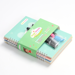 Ensemble cadeau <span class=keywords><strong>de</strong></span> cahiers d'exercices Groove Magic prêt à être expédié pour enfants, 5 cahiers gravés avec boîte cadeau - Product Image 6