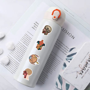 51 Uds. De pegatinas de estructura corporal para estudiantes de medicina de dibujos animados, logotipo personalizado, vinilo cortado, pegatina de guitarra, equipaje, teléfono, pegatina de Anatomía Humana - Product Image 6