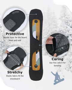 Borsa da viaggio per Snowboard e attrezzatura da sci resistente con attacchi e cinghie - Product Image 4