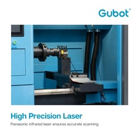 Équipement de rénovation de jantes horizontales nouvelle technologie Gubot Chine, machine de découpe au diamant CNC automatique