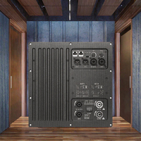 Amplificateur de puissance extérieur actif 100W avec subwoofer, contrôle par application et batterie solaire