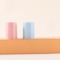 Mini flacon roll-on pour parfum 5ml 10ml, petit flacon d'huile essentielle en forme de cylindre avec design dégradé de couleur