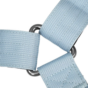 Arnés Táctico Azul Claro para Perro, Acolchado, con Múltiples Anillas Metálicas en D, Ajustable, de Nailon, para Entrenamiento al Aire Libre, Personalizable - Product Image 6