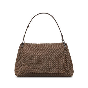 <span class=keywords><strong>2025</strong></span>年奢华编织氯丁橡胶单肩包 氯丁橡胶编织手提包 大容量手提包 女式包 - Product Image 2