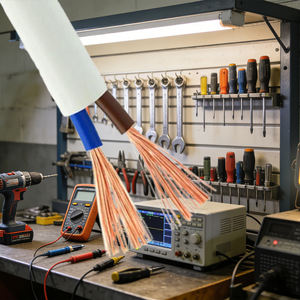 <span class=keywords><strong>Cable</strong></span> Redondo RVV de 2 Hilos Sin Blindaje, Conductor de Cobre Flexible, Aislamiento de PVC, Cubierta de PE, Clasificación 300/350V - Product Image 6