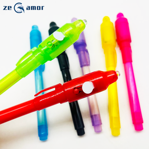 Bolígrafo de tinta <span class=keywords><strong>invisible</strong></span>, bolígrafo espía, escritor de mensajes secretos, luz UV mágica personalizada para niños, actividad de fiesta divertida - Product Image 3