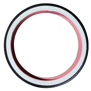 Pneumatici per Bicicletta di Alta Qualità Multicolore <span class=keywords><strong>Rosa</strong></span>/Bianco/Nero, <span class=keywords><strong>Gomme</strong></span> Tubolari in Gomma con Filo Metallico 20*2.125 per E-Bike e Mountain Bike - Product Image 3