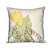 Housse de coussin carrée brodée à motifs animaux/peinturaux, fermeture enveloppante, style bohème, pour décoration intérieure, idéale pour lit et fêtes