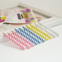 Lot de 10 bougies d'anniversaire spirales multicolores avec supports, décorations de gâteau filetées pour fêtes d'enfants, Ramadan, Diwali