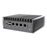 Mini PC Sin Ventilador OEM, Computadora Económica con Carcasa Metálica Integrada, Pen-tium N5000 Nuc, Mini PC Industrial con Windows 11