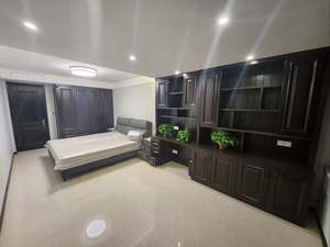 ประตูบานเลื่อนสำหรับห้องนอนตู้เสื้อผ้าสีไม้สไตล์มินิมอลแบบทันสมัยตู้เสื้อผ้าห้องนอนกำหนดขนาดได้เอง - Product Image 6