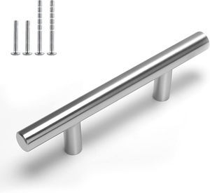SSR mobili in acciaio inox T-Bar maniglia della porta regolabile tira manopole per cucina camere da letto cassetti uso esterno - Product Image 1