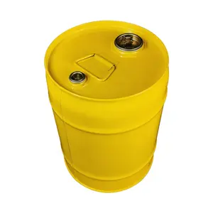 Strakke Kop 5 Gallon Stalen Vat Mobiele Olietrommel 20l Emmer Emmer Emmer Recyclebaar Voor Grondstoffen